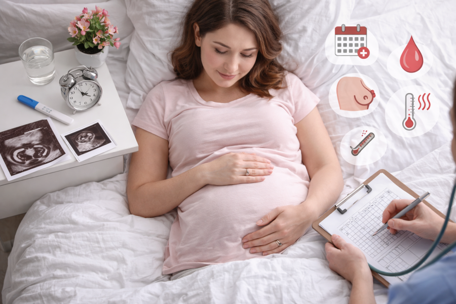 Коли та як проявляються перші ознаки вагітності